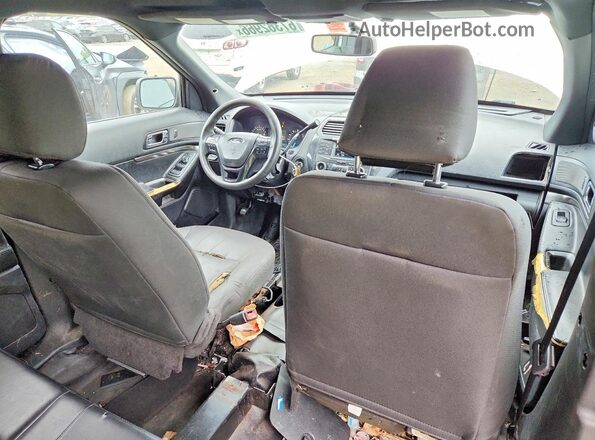 1FM5K8AR1KGA29685 2019 FORD EXPLORER White Widok zestawu wskaźników