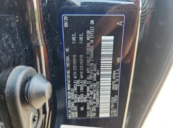 5TDGBRCHXMS514326 2021 TOYOTA HIGHLANDER Black 360 interior view