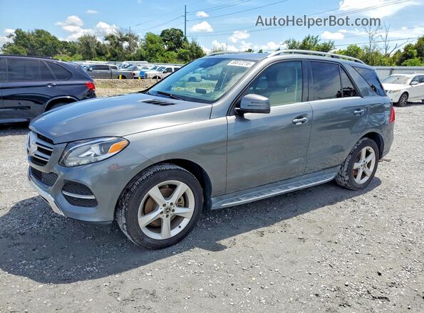 4JGDA5JB8JB008456 2018 MERCEDES-BENZ GLE Gray Задня ліва чверть