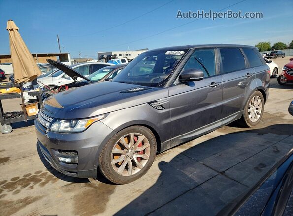 SALWR2EF7GA107570 2016 LAND ROVER RANGE Gray Rear left