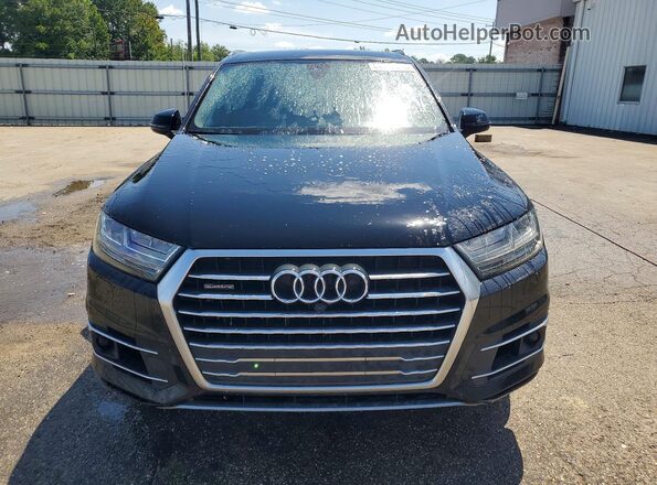 WA1VAAF70JD018449 2018 AUDI Q7 Black Հետևի տեսք