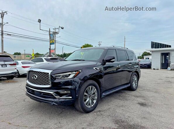 JN8AZ2AC1M9475158 2021 INFINITI QX80 Black Tył prawy
