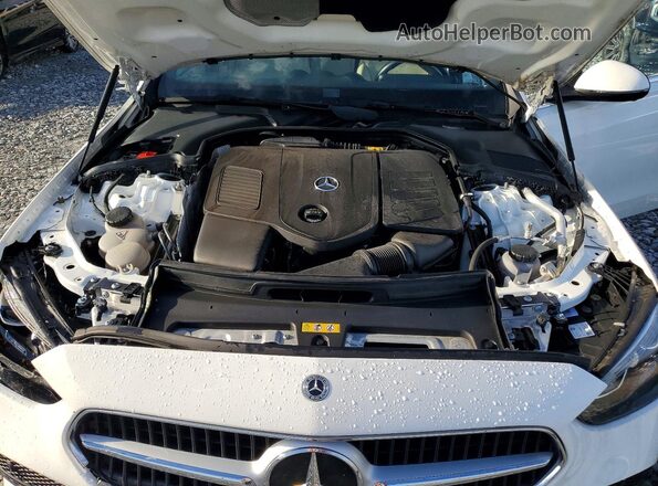 W1KAF4GB9RR172432 2024 MERCEDES-BENZ C White Widok komory silnika