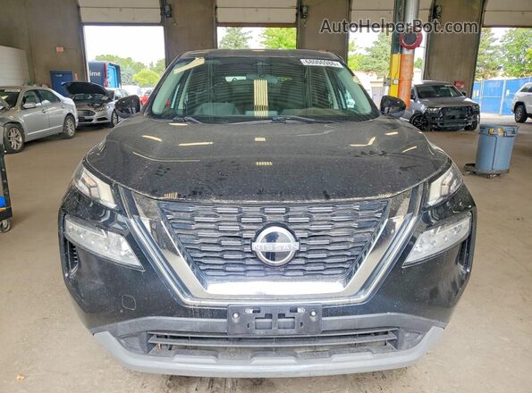 5N1BT3BB4NC692555 2022 NISSAN ROGUE Black Widok z tyłu