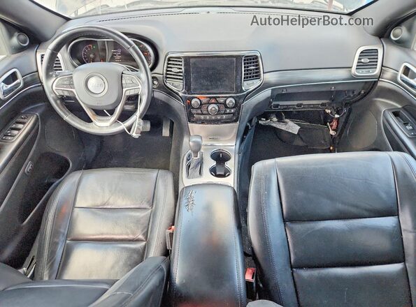 1C4RJFBG2KC686299 2019 JEEP GRAND Black ხელსაწყოთა პანელის ხედი