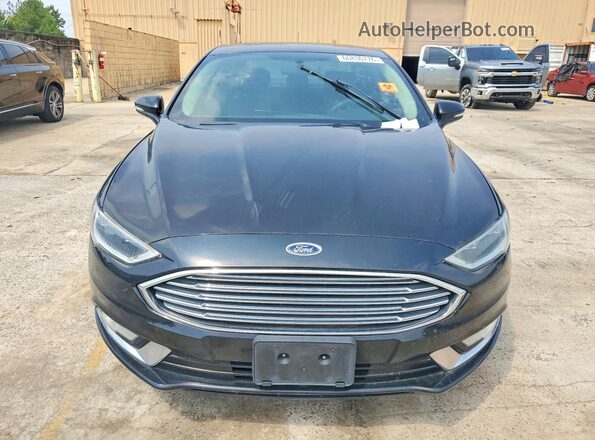 3FA6P0RU2JR102774 2018 FORD FUSION Black Հետևի տեսք