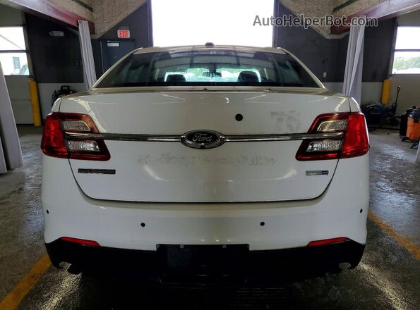 1FAHP2MK9JG127141 2018 FORD TAURUS White წინა სალონის ხედი