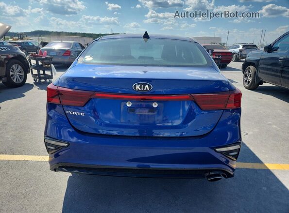 3KPF24AD5KE050478 2019 KIA FORTE Blue Սալոնի դիմացի տեսք