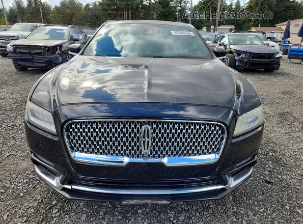 1LN6L9BC7H5600490 2017 LINCOLN CONTINENTA Black Հետևի տեսք