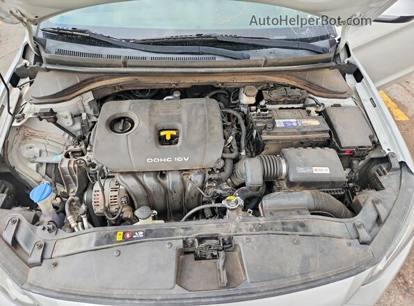 5NPD84LF5HH154106 2017 HYUNDAI ELANTRA Silver Շարժիչի բաժամունքի տեսք