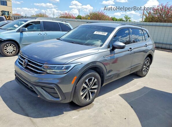 3VVFB7AX8PM078902 2023 VOLKSWAGEN TIGUAN Gray Tył lewy