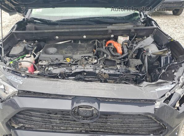 JTMLWRFV1ND147172 2022 TOYOTA RAV4 Black VIN კოდის სტიკერის ხედი