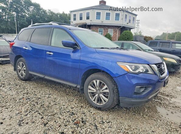 5N1DR2MM1JC675903 2018 NISSAN PATHFINDER Blue Вид спереду