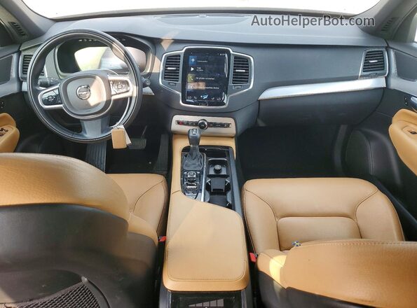 YV4A22PK0J1328206 2018 VOLVO XC90 White Սարքավորումների վահանակի տեսք