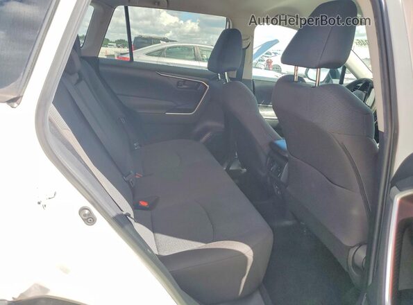 2T3H1RFV2NC182649 2022 TOYOTA RAV4 Белый Вид задней части салона