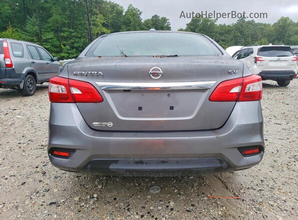 3N1AB7AP9HY306024 2017 NISSAN SENTRA Gray წინა სალონის ხედი