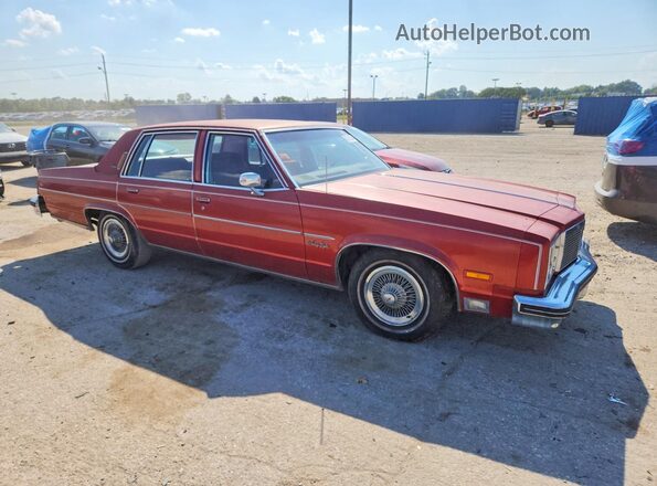 3X69K7M439786 1977 OLDSMOBILE 98 Красный Вид спереди
