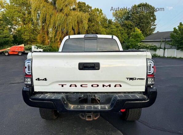 5TFCZ5AN5KX175588 2019 TOYOTA TACOMA Белый Вид сзади