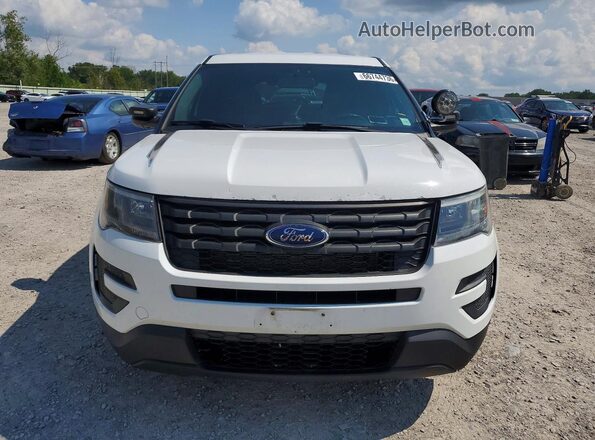 1FM5K8AR2KGB44120 2019 FORD EXPLORER White Widok z tyłu