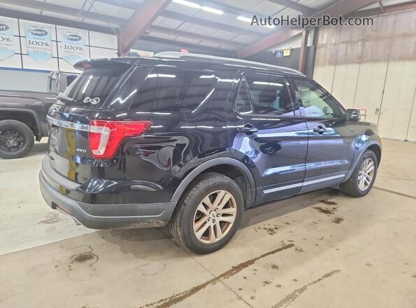 1FM5K8D84JGC78466 2018 FORD EXPLORER Black Delantero derecho