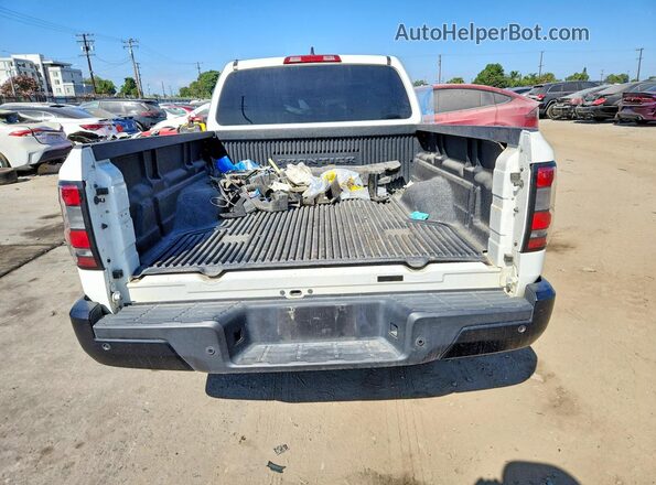 1N6ED1CL1NN627836 2022 NISSAN FRONTIER White წინა სალონის ხედი