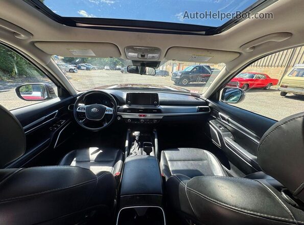 5XYP6DHC4LG055973 2020 KIA TELLURIDE Бордовый Вид задних сидений