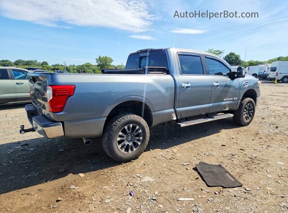 1N6BA1F32HN563236 2017 NISSAN TITAN Gray Przód prawy