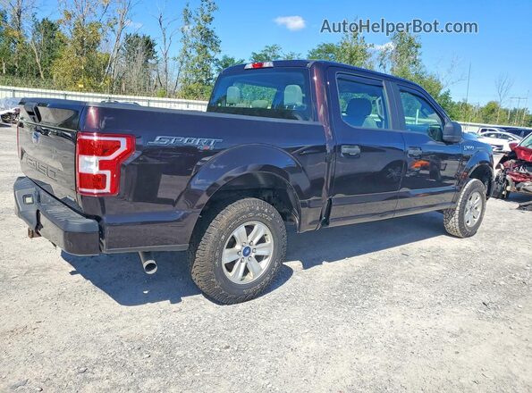 1FTEW1EP5LFA83202 2020 FORD F150 Burgundy Delantero derecho