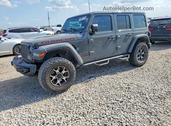 1C4HJXFN3LW178871 2020 JEEP WRANGLER Gray Rear left