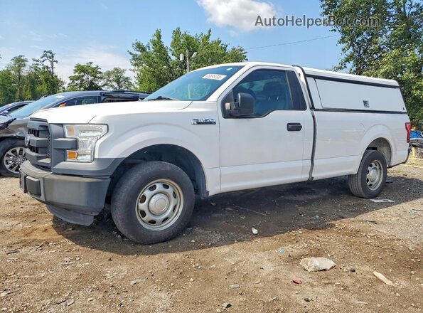 1FTMF1C82HKE07079 2017 FORD F150 Белый Задняя левая четверть