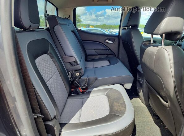 1GCPTDE18G1334943 2016 CHEVROLET COLORADO Gray უკანა სალონის ხედი