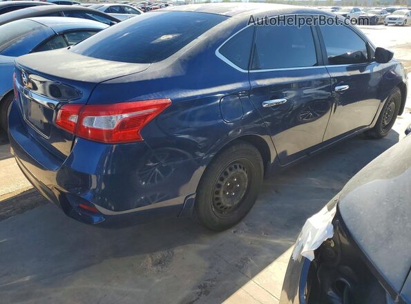 3N1AB7AP8GY216247 2016 NISSAN SENTRA Синий Передняя правая четверть