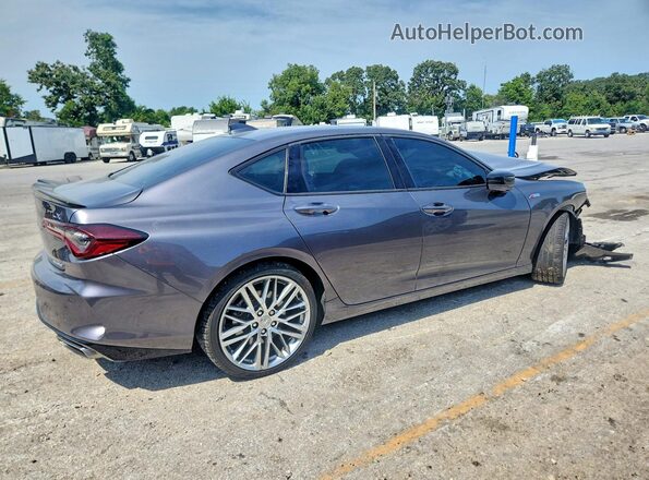 19UUB6F50MA001474 2021 ACURA TLX Gray Przód prawy