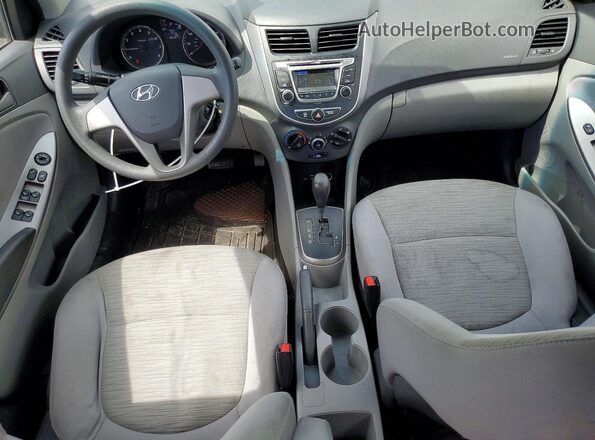KMHCT4AE6HU360153 2017 HYUNDAI ACCENT Бежевый Вид щитка приборов