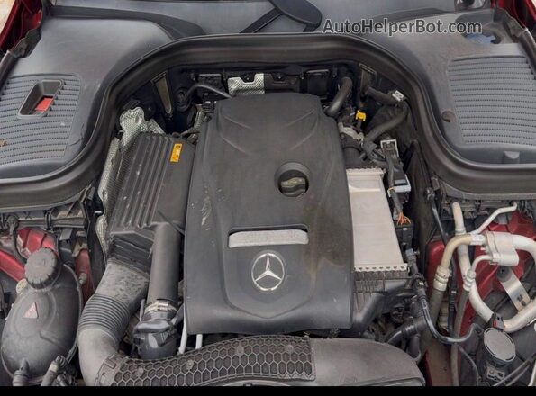 WDC0G4JB5JV079991 2018 MERCEDES-BENZ GLC-CLASS Red Dashboard view