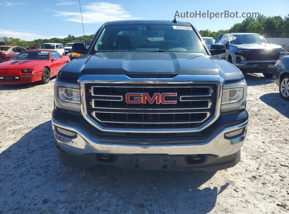 1GTV2MEC1JZ152764 2018 GMC SIERRA Серый Вид сзади