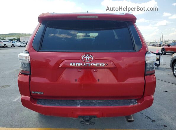 JTEBU5JR3G5311096 2016 TOYOTA 4RUNNER Red Սալոնի դիմացի տեսք