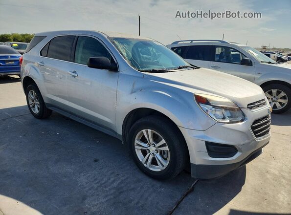 2GNALBEK7H1588424 2017 CHEVROLET EQUINOX Серебряный Вид спереди