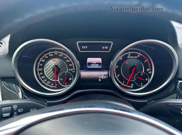 4JGDF7FE4HA907539 2017 MERCEDES-BENZ GLS-CLASS Черный Вид щитка приборов
