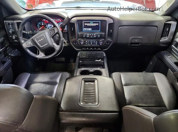3GTU2NEC2JG284501 2018 GMC SIERRA Красный Вид щитка приборов