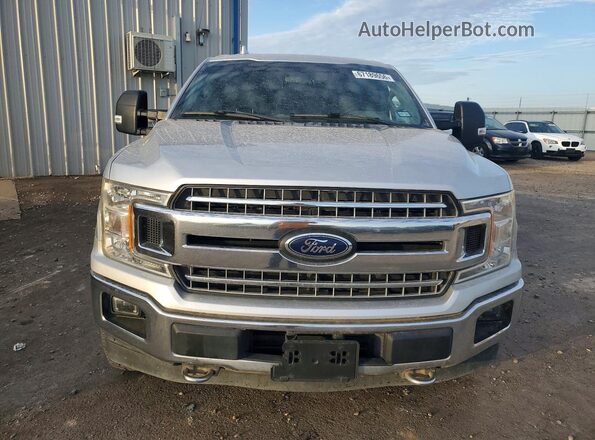 1FTFW1E17JFD71204 2018 FORD F150 Silver უკანა ხედი