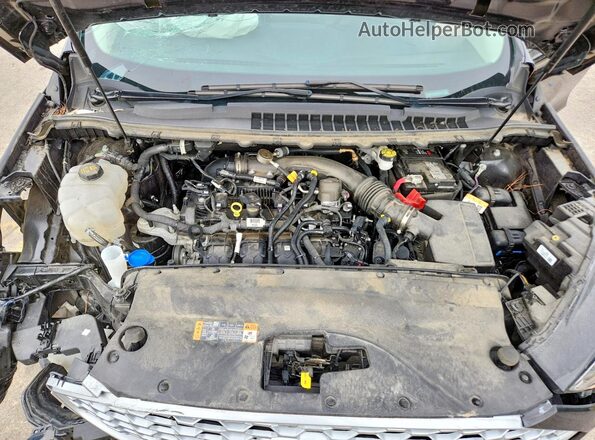 2FMPK4J95RBB00678 2024 FORD EDGE Black Widok komory silnika