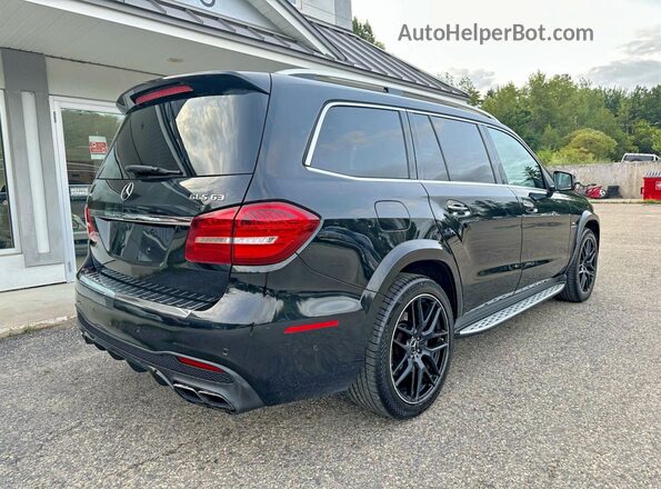 4JGDF7FE4HA907539 2017 MERCEDES-BENZ GLS-CLASS Черный Вид спереди