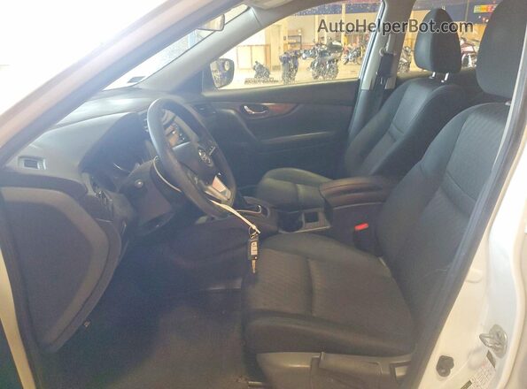KNMAT2MV8HP522164 2017 NISSAN ROGUE White Առջևի վահանակի տեսք