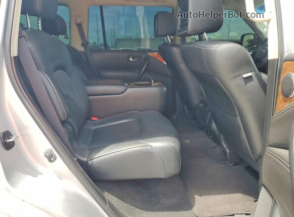 JN8AZ2NF7G9610023 2016 INFINITI QX80 Silver ძრავის განყოფილების ხედი