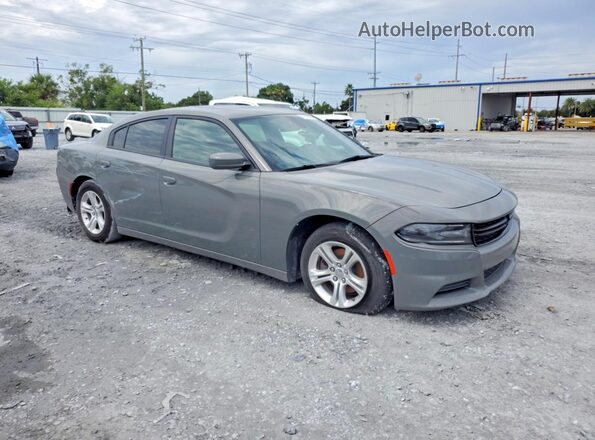 2C3CDXBG1KH717675 2019 DODGE CHARGER Silver Вид спереду