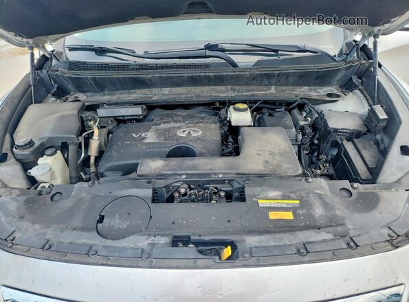 5N1DL0MN6KC527679 2019 INFINITI QX60 Silver Vista de la etiqueta del VIN