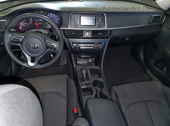5XXGT4L30GG003458 2016 KIA OPTIMA White Սարքավորումների վահանակի տեսք