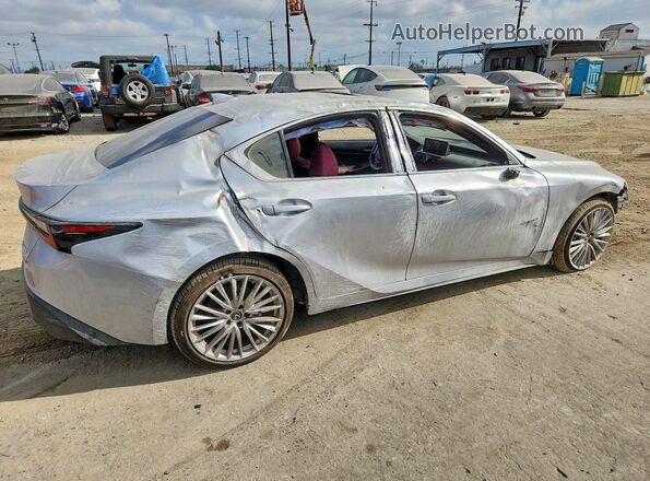 JTHDA1D28P5127543 2023 LEXUS IS Silver Przód prawy