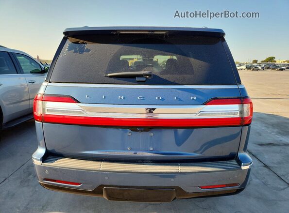 5LMJJ2LT1KEL08103 2019 LINCOLN NAVIGATOR Синий Вид салона спереди